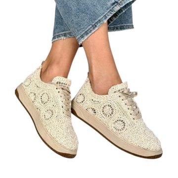 Tutto Bene Scarpe bézs horgolt cipő - 1750