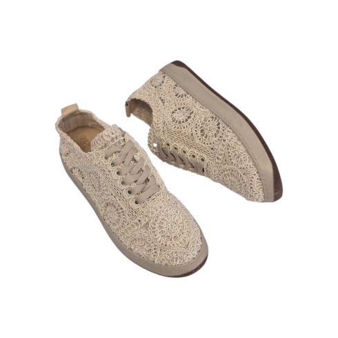 Tutto Bene Scarpe bézs horgolt cipő - 1750