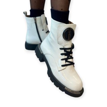 Tutto Bene Scarpe bézs lakk bakancs - 233