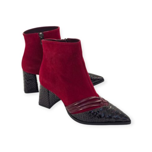 Tutto Bene Scarpe bordó bokacsizma - 2609