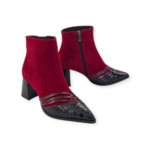 Tutto Bene Scarpe bordó bokacsizma - 2609