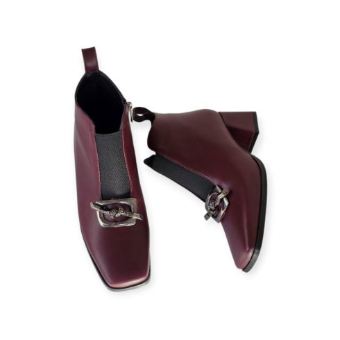 Tutto Bene Scarpe bordó bokacsimza - 2616