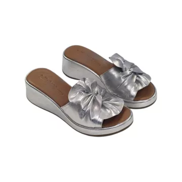 Tutto Bene Scarpe ezüst női papucs - 262294