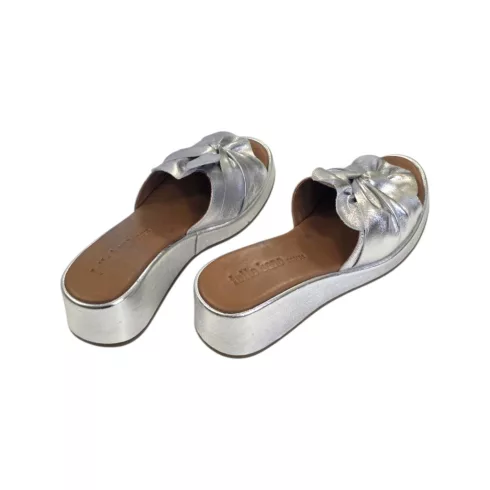Tutto Bene Scarpe ezüst női papucs - 262294