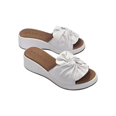 Tutto Bene Scarpe fehér női papucs - 262294