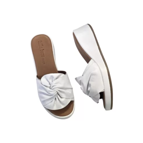 Tutto Bene Scarpe fehér női papucs - 262294