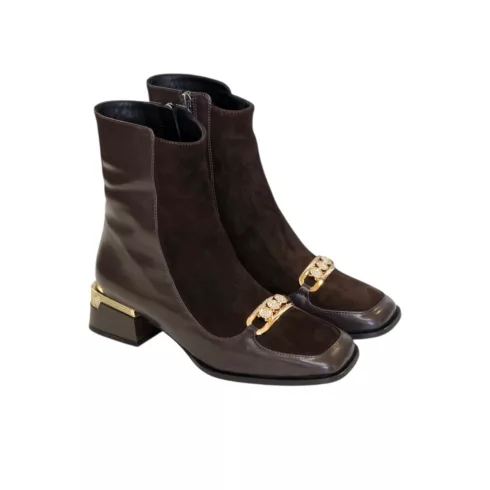 Tutto Bene Scarpe barna női bokacsizma - 299 411