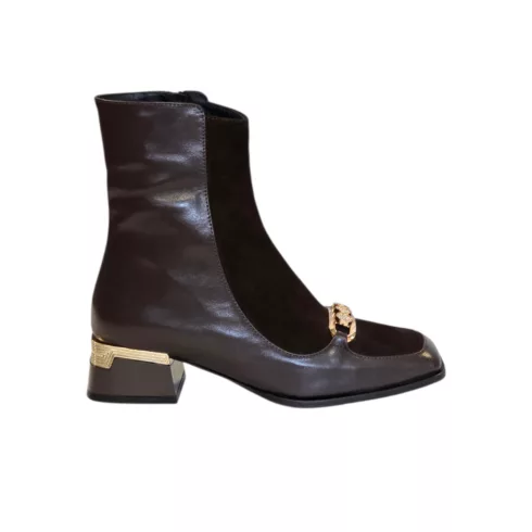 Tutto Bene Scarpe barna női bokacsizma - 299 411