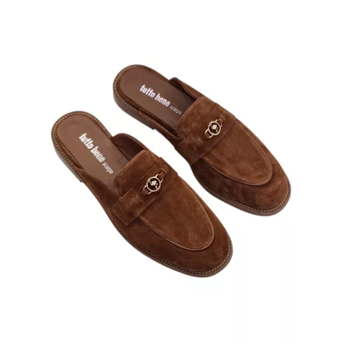Tutto Bene Scarpe barna női papucs - 3016