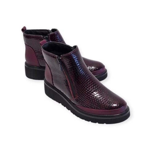 Tutto Bene Scarpe bordó bokacsizma - 3533