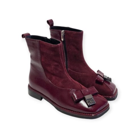 Tutto Bene Scarpe burgundy bokacsizma - 376
