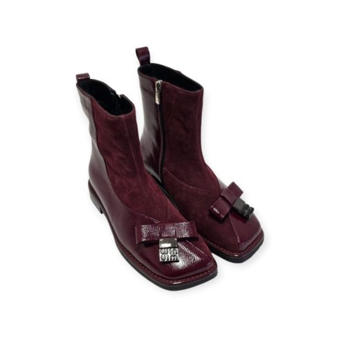 Tutto Bene Scarpe burgundy bokacsizma - 376