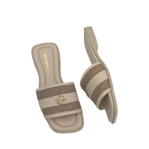 Tutto Bene Scarpe bézs női papucs - 39625