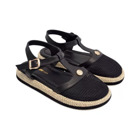 Tutto Bene Scarpe fekete női szandál - 48-11