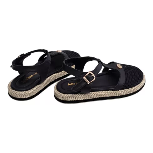 Tutto Bene Scarpe fekete női szandál - 48-11