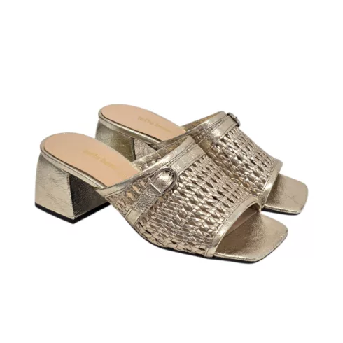 Tutto Bene Scarpe arany női papucs - 503 8944
