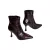 Tutto Bene Scarpe bordó női bokacsizma - 644 779