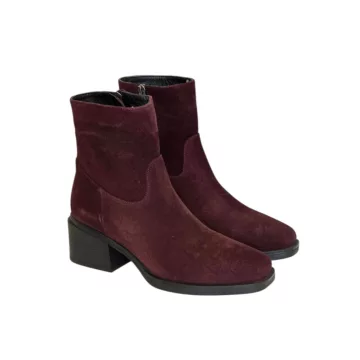 Tutto Bene Scarpe bordó női bokacsizma - 6636