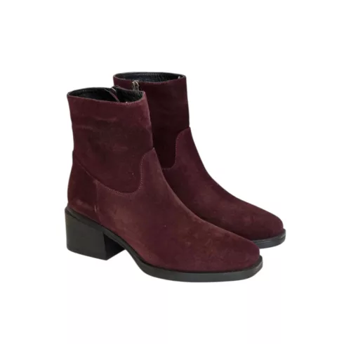 Tutto Bene Scarpe bordó női bokacsizma - 6636
