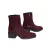 Tutto Bene Scarpe bordó női bokacsizma - 6636