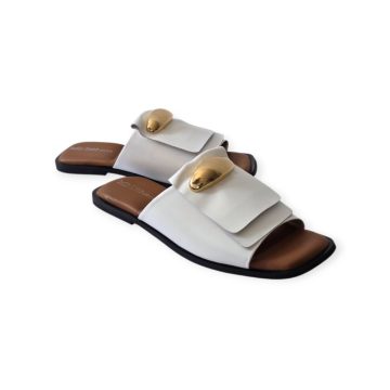 Tutto Bene Scarpe fehér papucs - 666-35