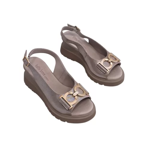 Tutto Bene Scarpe bézs női szandál - 888854