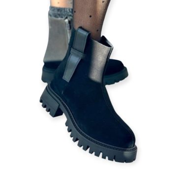 Tutto Bene Scarpe velúr bokacsizma - BS-005