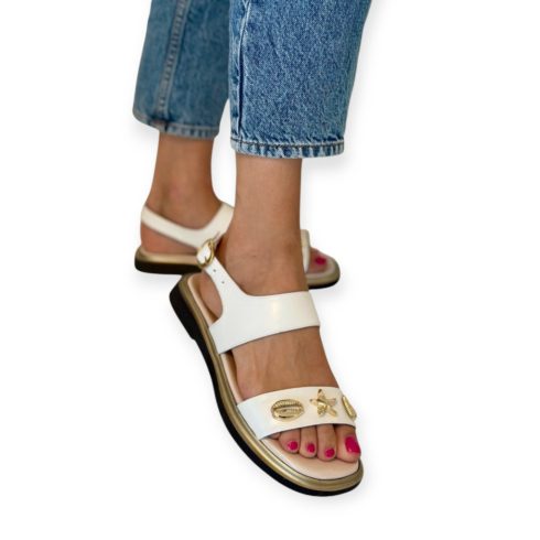 Tutto Bene Scarpe fehér szandál - 388