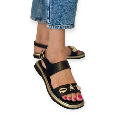 Tutto Bene Scarpe fekete szandál - 388