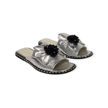 Tutto Bene Scarpe ezüst papucs - G044