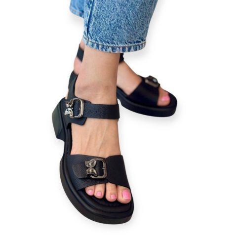 Tutto Bene Scarpe fekete szandál - 5054
