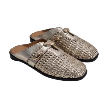 Tutto Bene Scarpe arany női papucs - G161