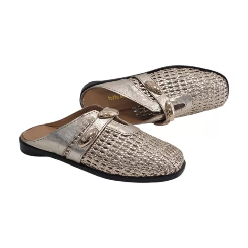 Tutto Bene Scarpe arany női papucs - G161