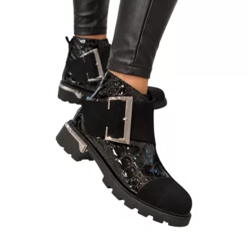 Tutto Bene Scarpe fekete bokacsizma - G580 2030