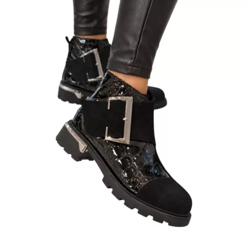 Tutto Bene Scarpe fekete bokacsizma - G580 2030