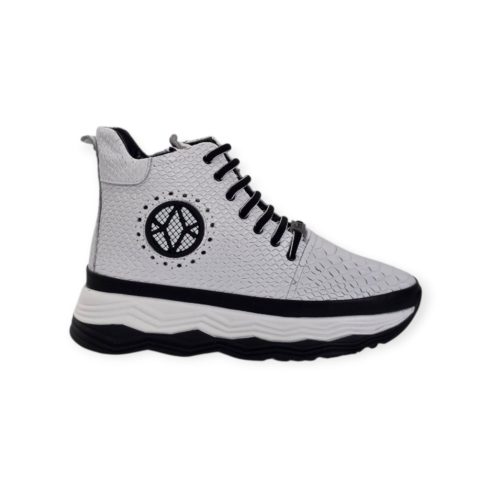 Tutto Bene Scarpe fehér bokacipő - KS-96