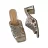 Tutto Bene Scarpe arany papucs - M43