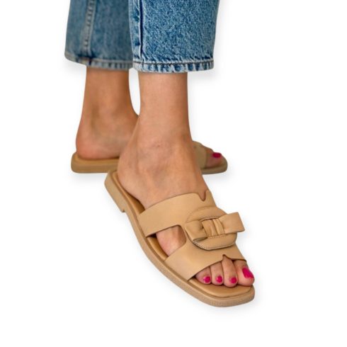 Tutto Bene Scarpe bézs papucs - P028