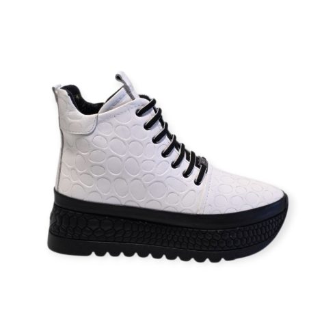 Tutto Bene Scarpe fehér bokacipő - P075