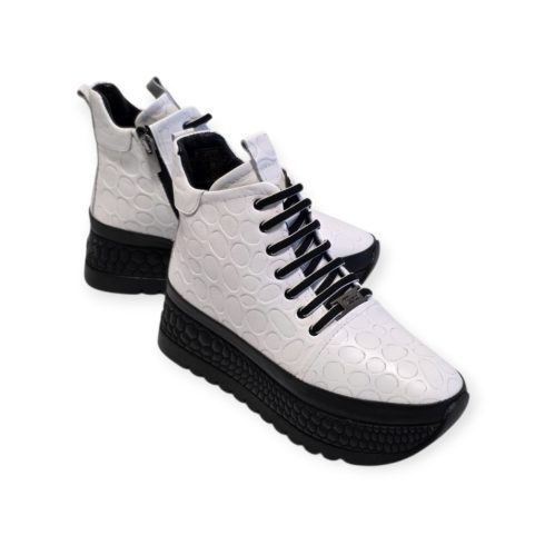 Tutto Bene Scarpe fehér bokacipő - P075