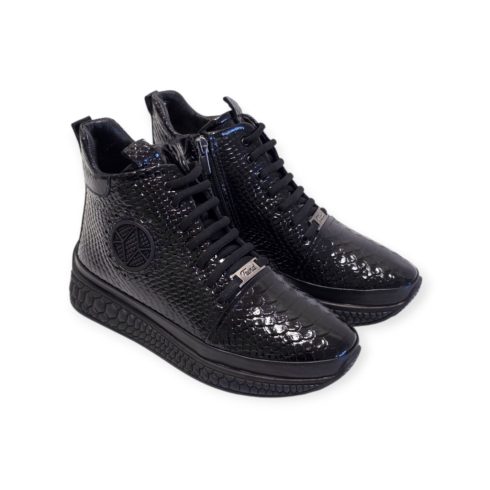 Tutto Bene Scarpe lakk bokacsizma - P075