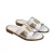 Tutto Bene Scarpe fehér női papucs - SSW25-01