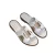 Tutto Bene Scarpe fehér női papucs - SSW25-01
