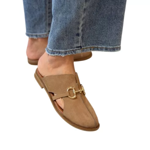 Tutto Bene Scarpe bézs papucs - SSW 2504