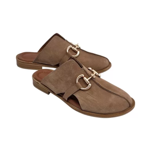 Tutto Bene Scarpe bézs papucs - SSW 2504