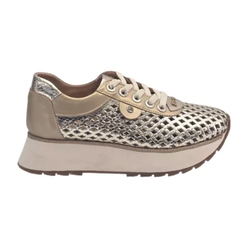 Via Roma arany női cipő - 021 04