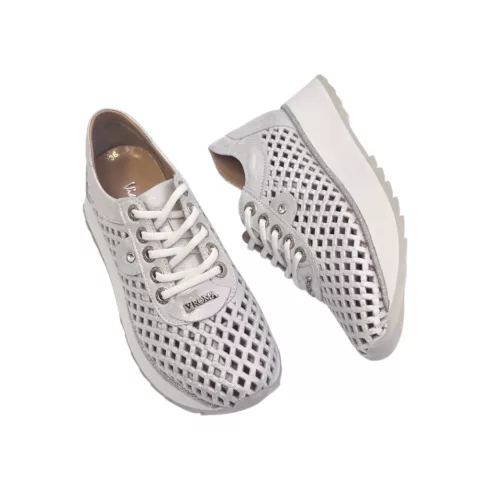 Via Roma ezüst cipő - 021 04