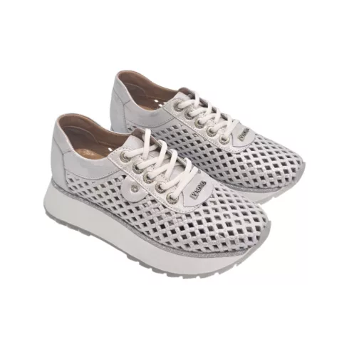 Via Roma ezüst cipő - 021 04