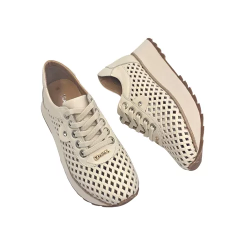 Via Roma matt bézs cipő - 021 04