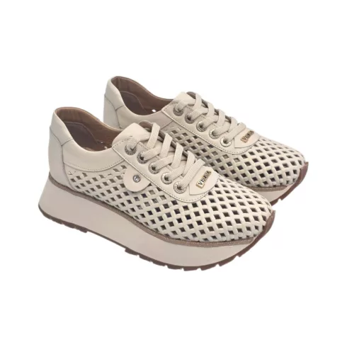 Via Roma matt bézs cipő - 021 04